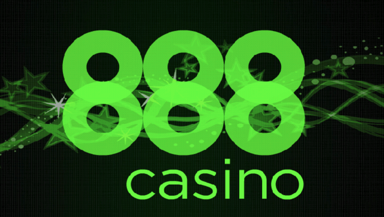 Interfața modernă a platformei 888 Casino, prezentând selecția de jocuri și banner-uri promoționale.