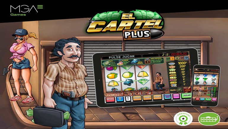 Captura de pantalla de la tragamonedas El Cartel de MGA Games