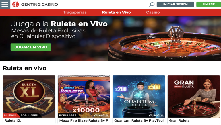 captura de pantalla 1 de Casino Genting