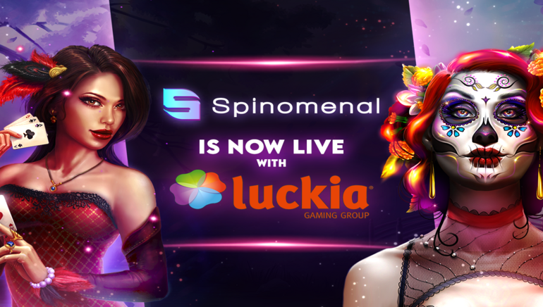 Asociación entre Luckia y Spinomenal