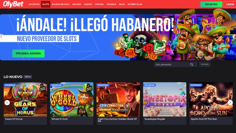 Olybet Casino España Índice